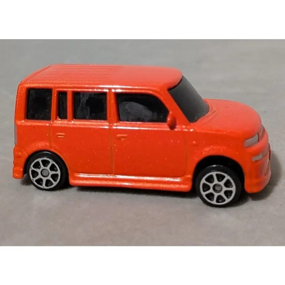 Vintage Maisto 1/64 Import Lot - 2004 Scion xB Box Car & Mini Cooper Hatchback
